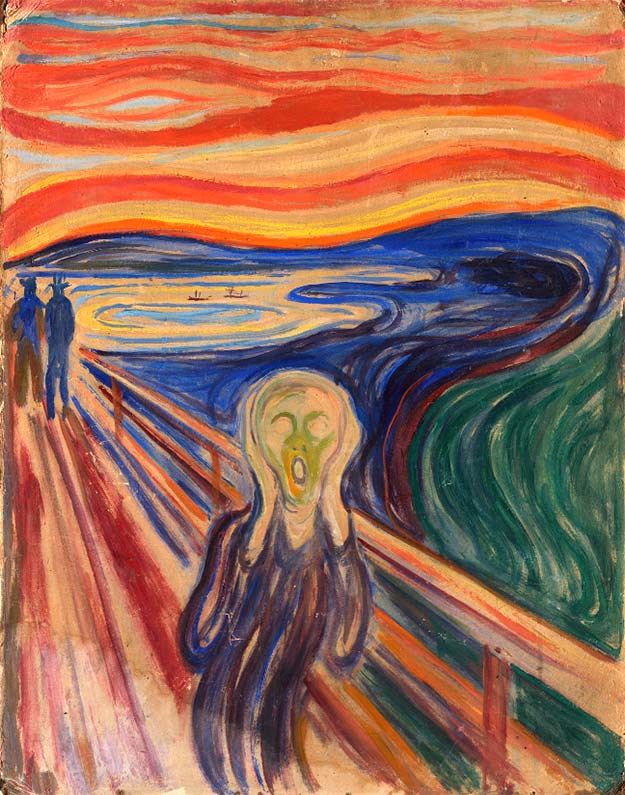 El grito de Munch Arte terapia